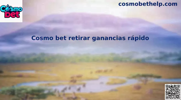 Guía para retirar ganancias rápido en Cosmo Bet México