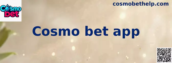 Interfaz ilustrativa de Cosmo bet app
