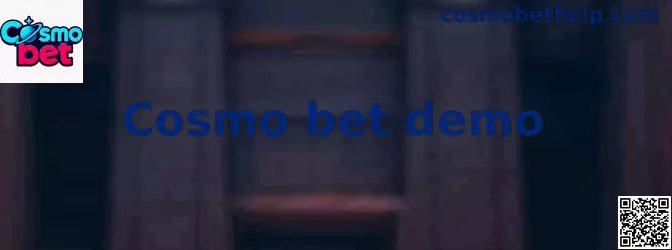 Ejemplo de interfaz de Cosmo bet demo